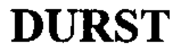 DURST trademark