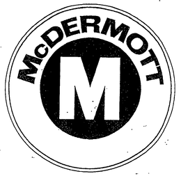 MCDERMOTT M trademark