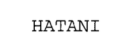 HATANI trademark