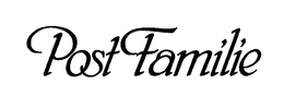 POST FAMILIE trademark