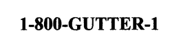 1-800-GUTTER-1 trademark