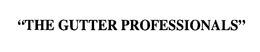 "THE GUTTER PROFESSIONALS" trademark