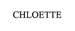 CHLOETTE trademark