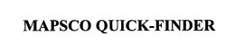 MAPSCO QUICK-FINDER trademark
