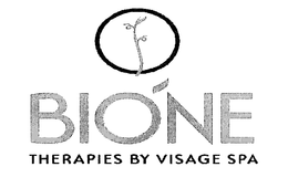 BIONE THERAPIES BY VISAGE SPA trademark
