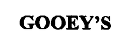 GOOEY'S trademark