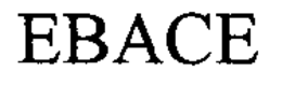 EBACE trademark