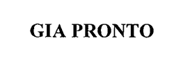 GIA PRONTO trademark
