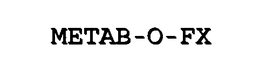 METAB-O-FX trademark
