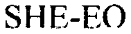 SHE-EO trademark