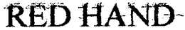 RED HAND trademark