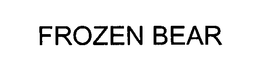FROZEN BEAR trademark