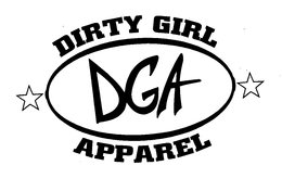 DGA DIRTY GIRL APPAREL trademark