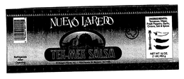 NUEVO LAREDO TEX-MEX SALSA INGREDIENTS: TOMATOES, WATER, FRESH PEPPERS, GARLIC, ONIONS, SALT & SPICES MEDIUM trademark