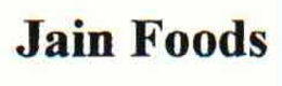 JAIN FOODS trademark