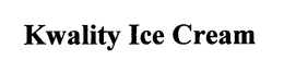 KWALITY ICE CREAM trademark