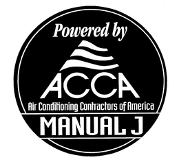 POWERED BY ACCA AIR CONDITIONING CONTRACTORS OF AMERICA MANUAL J trademark