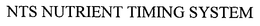 NTS NUTRIENT TIMING SYSTEM trademark