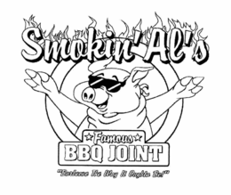 SMOKIN' AL'S FAMOUS BBQ JOINT "BARBECUE THE WAY IT OUGHTA BE!" trademark
