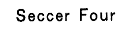 SECCER FOUR trademark