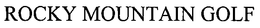 ROCKY MOUNTAIN GOLF trademark