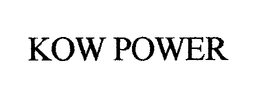 KOW POWER trademark