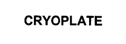 CRYOPLATE trademark