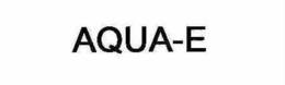 AQUA-E trademark
