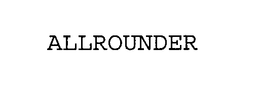 ALLROUNDER trademark