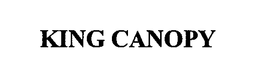 KING CANOPY trademark