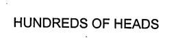 HUNDREDS OF HEADS trademark