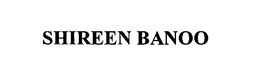 SHIREEN BANOO trademark