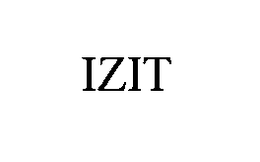 IZIT trademark