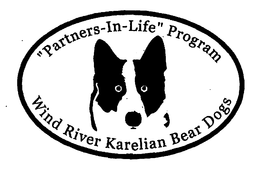 WIND RIVER KARELIAN BEAR DOGS "PARTNERS-IN-LIFE" PROGRAM trademark