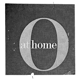 O AT HOME trademark