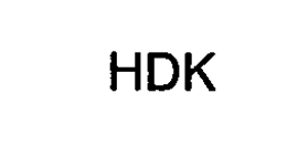 HDK trademark