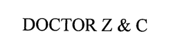 DOCTOR Z & C trademark