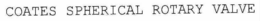 COATES SPHERICAL ROTARY VALVE trademark