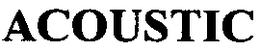 ACOUSTIC trademark