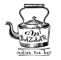 CHAI BAZAAR INDIAN TEA BAR trademark