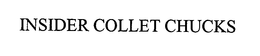 INSIDER COLLET CHUCKS trademark