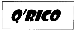 Q' RICO trademark
