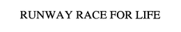 RUNWAY RACE FOR LIFE trademark