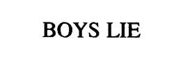 BOYS LIE trademark