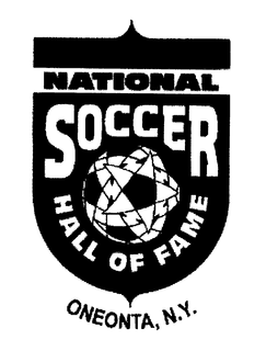 NATIONAL SOCCER HALL OF FAME ONEONTA, N.Y. trademark