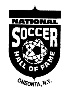 NATIONAL SOCCER HALL OF FAME ONEONTA, N.Y. trademark