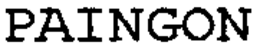 PAINGON trademark