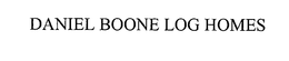 DANIEL BOONE LOG HOMES trademark