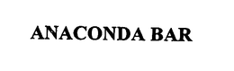 ANACONDA BAR trademark