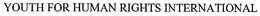 YOUTH FOR HUMAN RIGHTS INTERNATIONAL trademark